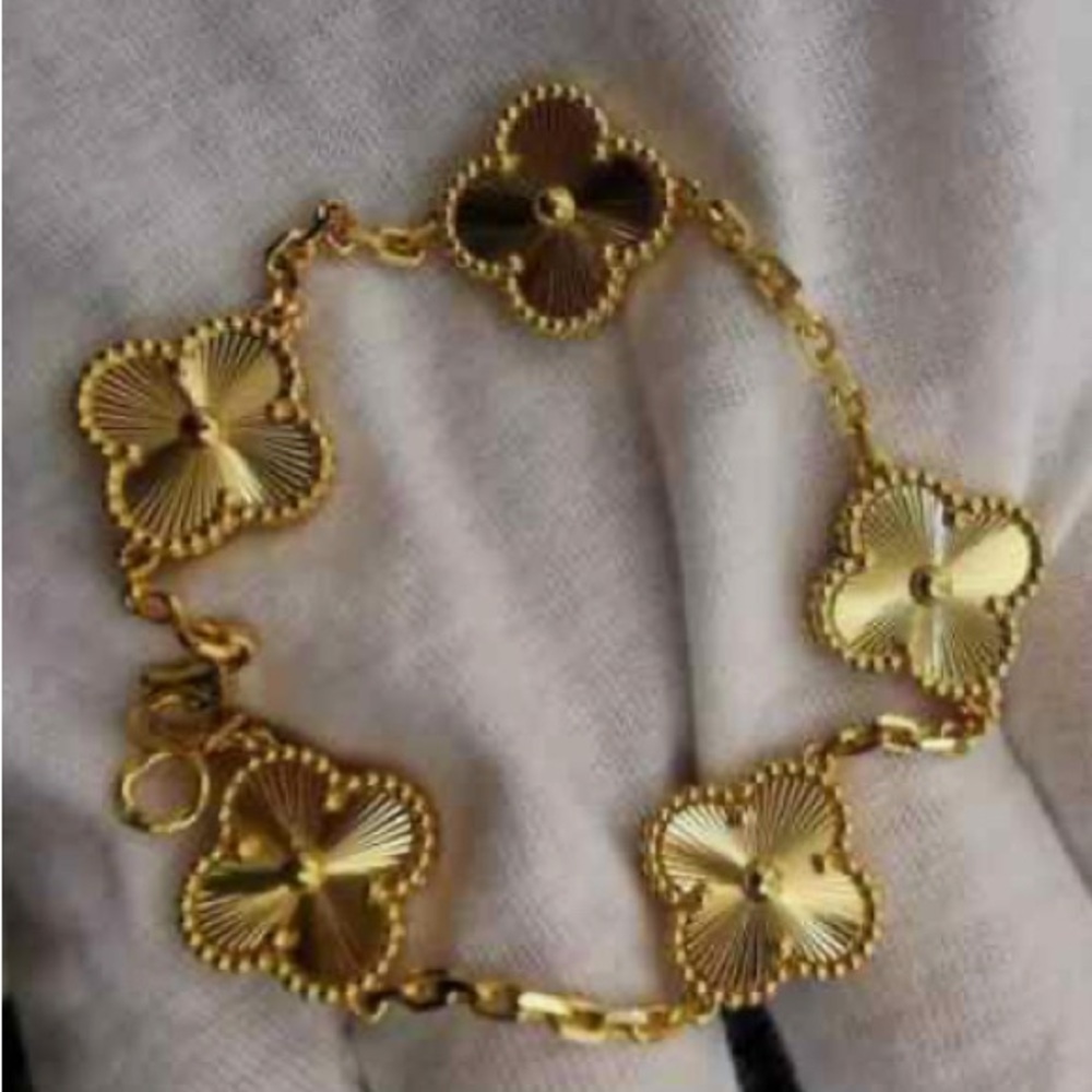 Van Cleef & Arpels Gold Alhambra Bracelet